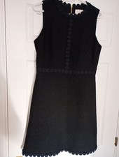 Kate Spade Full Lined Knitted Dress In Black Size 10