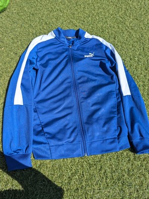 Puma blau Trainingsanzug Oberteil/Jacke UK Junge Alter 13-14 Jahre DD447