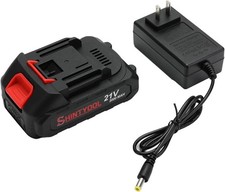 21V Lithium Battery - 2.0 Ah/4.0 Ah Battery with Charger Adapter Led Indicator