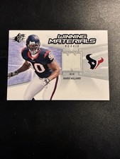 2006 SPx Rookie Winning Materials #WMRMW Mario Williams Jersey Card. rookie card picture