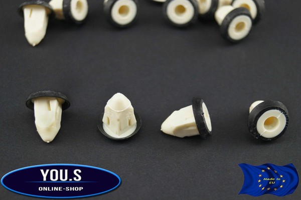 10 X Verkleidung Befestigung Clip FüR VW Bora Caddy Golf Jetta Lupo Passat Polo-image