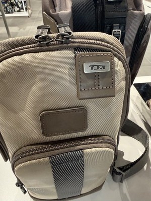 NEW Tumi Fremont FIFE 11.75” Slim Sling Bag Backpack - TONAL SAND