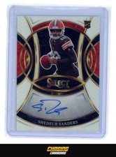 2025 Select Football SHEDEUR SANDERS RC Silver Prizm Auto BROWNS Fast Ship S990