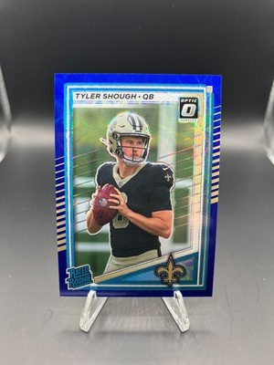 2025 Panini Donruss Tyler Shough Rated Rookie Blue Scope No. 304