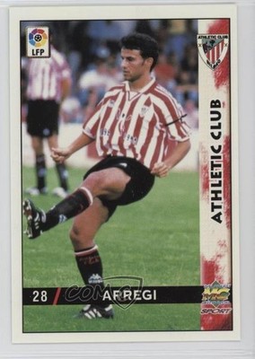 1998 Mundicromo Las Fichas de la Liga Joseba Arregui Arregi #28 Rookie RC 0cp0