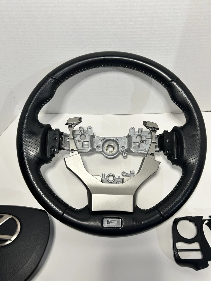 Lexus IS350 F 2015 deportivo sedán volante cuero negro sin calefacción OEM Foto 2 de 4