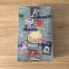 1992 Fleer Ultra Factory Sealed Box Series 2