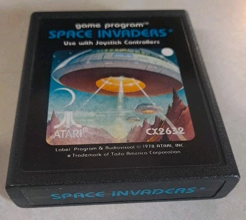 Space Invaders (Atari 2600) CX2632 Picture Label - Cartridge Only