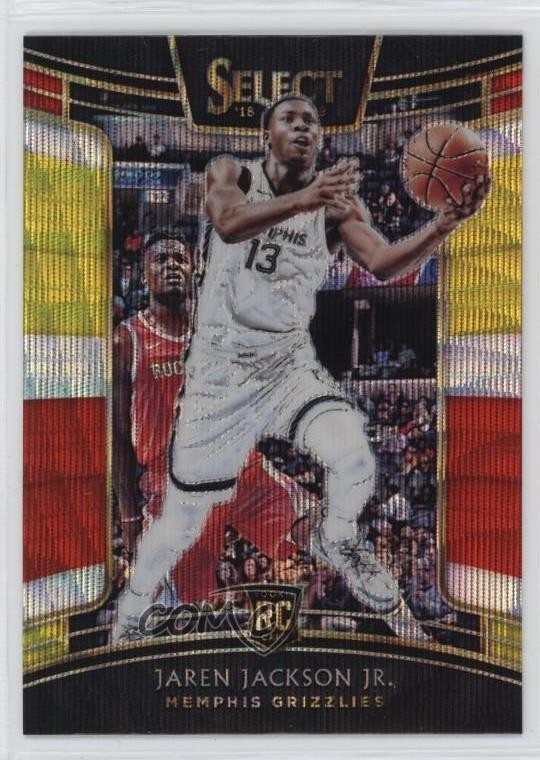 2018-19 Panini Select Concourse Tri-Color Prizm Jaren Jackson Jr #35 10ek