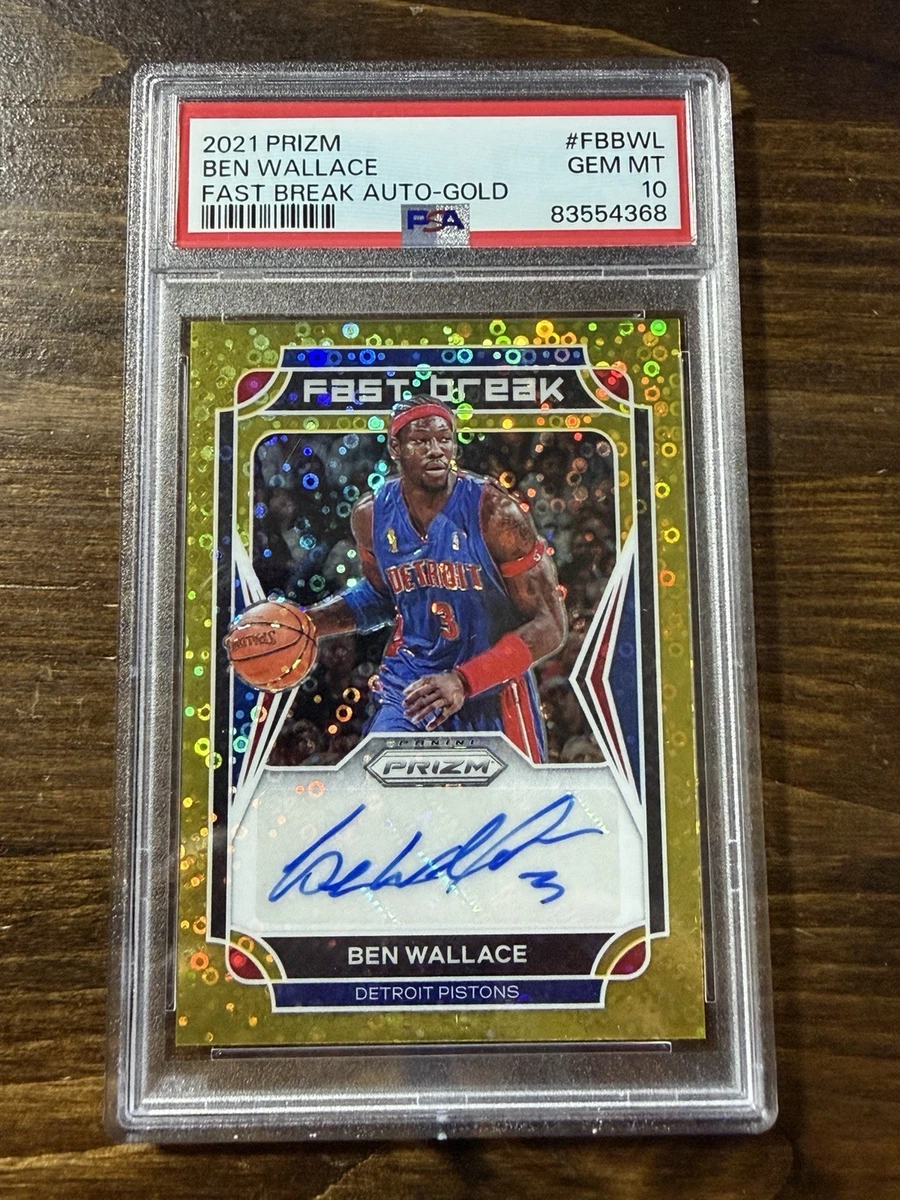 Ben Wallace Detroit Pistons Basketball Sports Trading Cards
