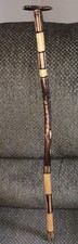 Pre Owned Vintage Remarkable Carved Wooden Walking Stick