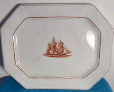 Wedgwood Flying Cloud Serving Platter 16 ¾" Red - Georgetown Collection