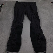 Harley Davidson Pants Mens XXL Black Rain Outdoor Biker Motorcycle Nylon