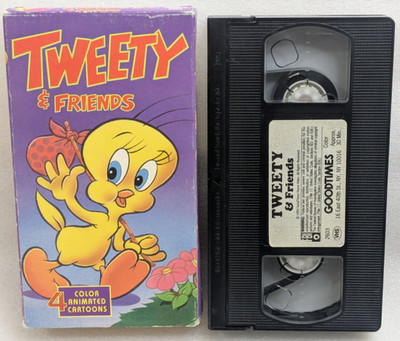 Tweety and Friends Two Kitties Day Zoo Farm Frolics (VHS, 1993, GOODTIMES Video)