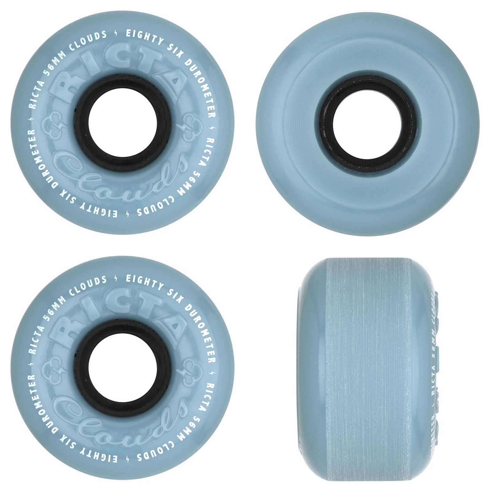 Wheels 56mm Clouds 86a Sky Blue