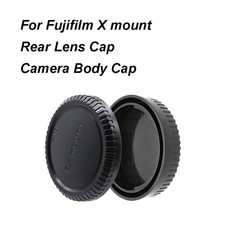 Body and Rear Lens Cap Set for Fujifilm Fuji X Mount XT XE XS XPRO Camera Cover