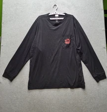 Hawx Men Shirt 2XL Black Graphic Print Skull Wrenches Sleep Never Work Gear NWT