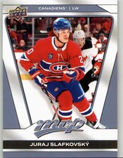 2025-26 Upper Deck MVP Juraj Slafkovsky #52 Montreal Canadiens
