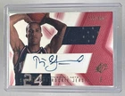 Richard Jefferson 2001 SPx #101c Rookie RC Auto /800 JERSEY PATCH
