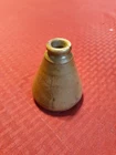 civil war era ceramic cone inkwell