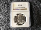 1959-D  Franklin Half-Dollar NGC MS64 FBL