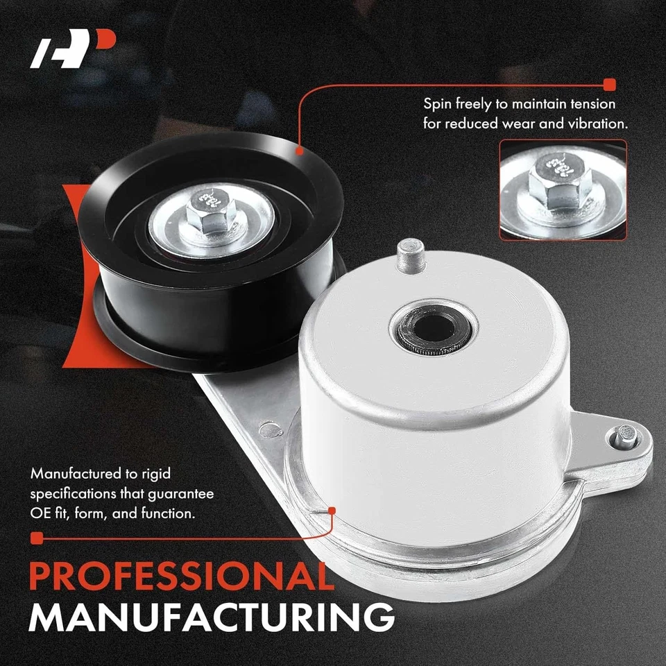 Belt Tensioner Assembly with Pulley Compatible with EX35 EX37 G35 G37 Q40 Q50 Q - Image 4 of 4