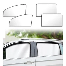 Magnetic Car Window Shade - Full Blackout for UV A-Side Window/4pcs