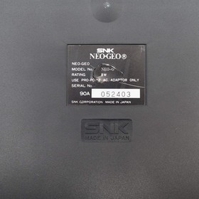 NEO GEO AES Console System NEO-0 + 1 Controller UNIBIOS SNK Tested Working