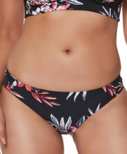MSRP $44 Bar III Floral-Print Hipster Bikini Bottoms Size XS