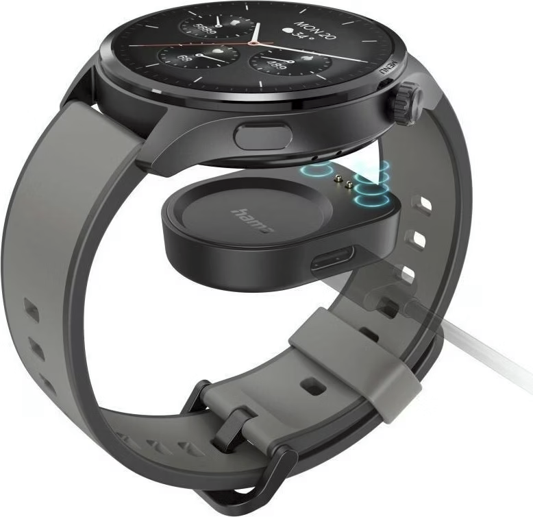 Joom Marketlink Europe Schwarz Hama 00178627 9000 Smartwatch 1,43 Amoled Anthrazit - Bild 2