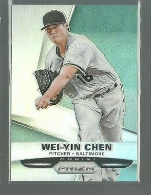 2015 Panini Prizm Prizms #145 Wei-Yin Chen (ref 67828)