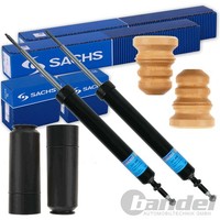 2X Sachs StoßDÄMpfer + Protection KIT Hinten Passend FüR BMW 1Er E81 3Er E90 E91