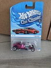 Hot Wheels Cool Classics Red Otto Card #10/30 T-Bucket in Pink Spectrafrost