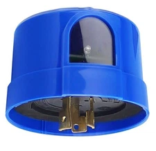 Photocell Outdoor Light Sensor Twist Lock Photo Control, Dusk to Dawn