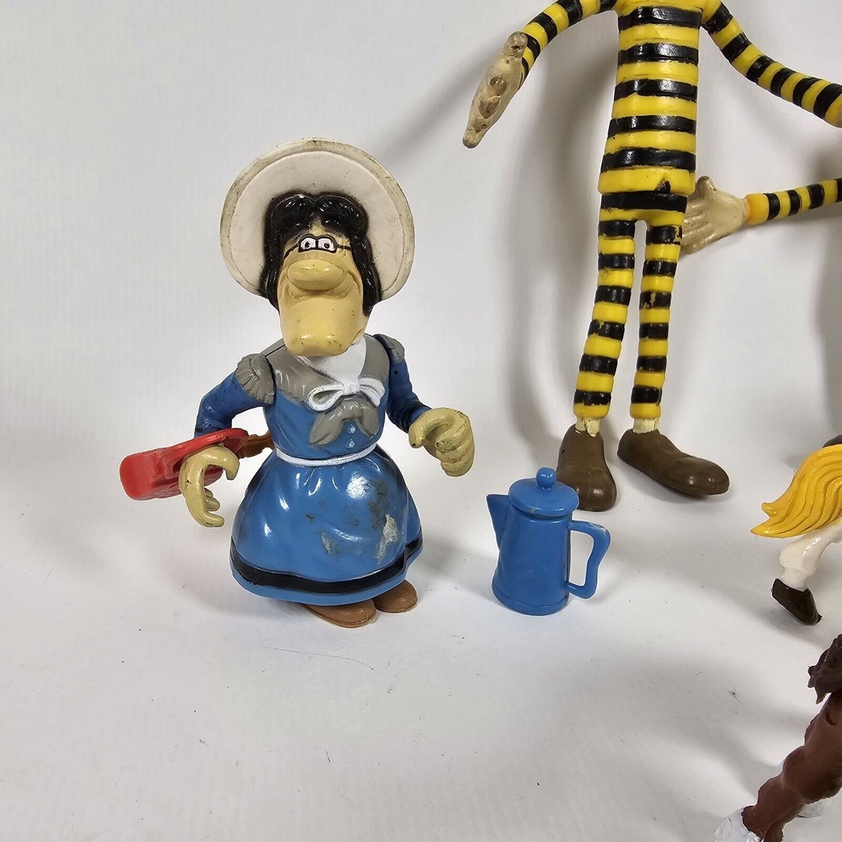 Lucky Luke Vintage Toy PVC Bundle Action Figure Lot Mini