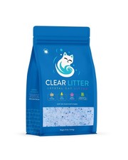 Clear Litter Cat Litter - Lightweight, Non-Clumping, Dust-Free Crystals