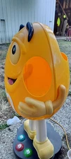 M&M Yellow Candy Store Display 40" Tall 