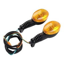 Motorcycle Turn Signal Light Compatible with Kawasaki EX250R NINJA 250R Yellow