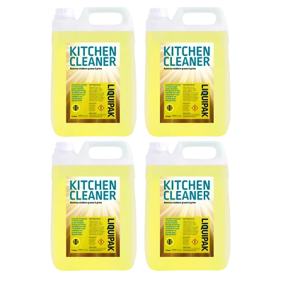 Liquipak Kitchen Cleaner 20L - Degreaser, Zesty Lemon Fragrance 20L
