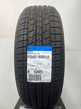 1 Used Kumho Solus Kl 21 P24565r18 2456518 2456518 110 H - 1032