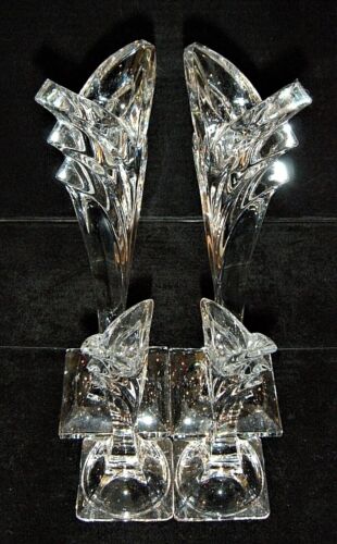 Mikasa ""Deco"" Art Déco portacandele e vasi cristallo di piombo pesante articoli da regalo - Foto 22 di 39