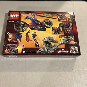 LEGO 76016 Marvel Super Heroes Spider-Helicopter Rescue Complete w/Box & Manuals