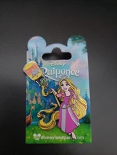 Genuine Disneyland Paris Pin Rapunzel And Pascal Tangled