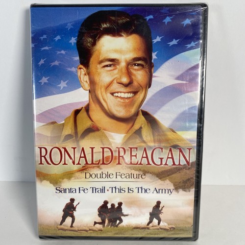 Ronald Reagan Double Feature: This is the Army / Santa Fe Trail DVDs Sealed New