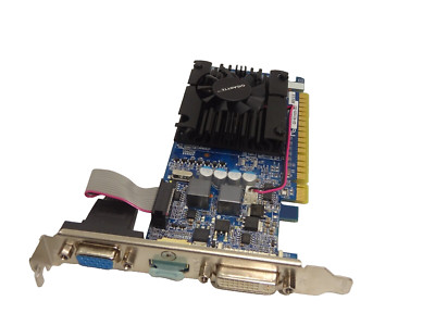 GIGABYTE GEFORCE 210 1GB SDRAM PCI-E GRAFIKKARTE DVI VGA HDMI #GK9121