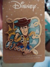 Disney Pixar Toy Story Woody Sheriff Cowboy Enamel Pin NEW