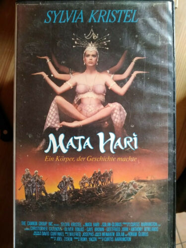 VHS RARITÄT: MATA HARI - EIN KÖRPER DER GESCHICHTE MACHTE (1984) Sylvia Kristel - Bild 1 von 2