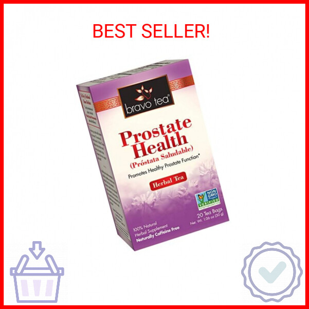 Bravo Tea Prostate Health Caffeine Free 20 Tea Bags