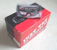 1 Case 12 MCR / U.S. Safety HDX110AF Hornet DX Safety Eye Glasses - Anti-Fog