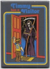 STEVEN RHODES TIMMY HAS A VISITOR MAGNET 2.5” X 3.5” NEW